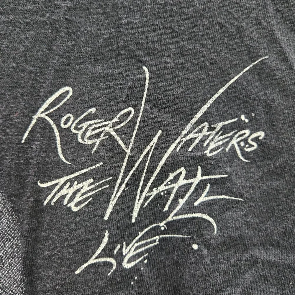 Roger Waters Men Shirt 2XL‎ Black The Wall Tour Concert 2010 Y2K Tee